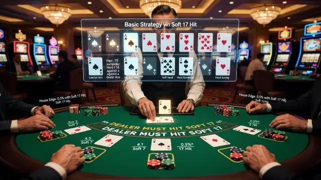 How Blackjack Dealer Rules and the Soft 17 Strategy Work (Including What the Dealer Must Do)
