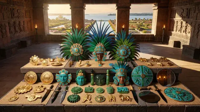 Aztec Treasures: A Guide to Mesoamerican Artifacts, Aztec Gold, and Ancient Aztec History