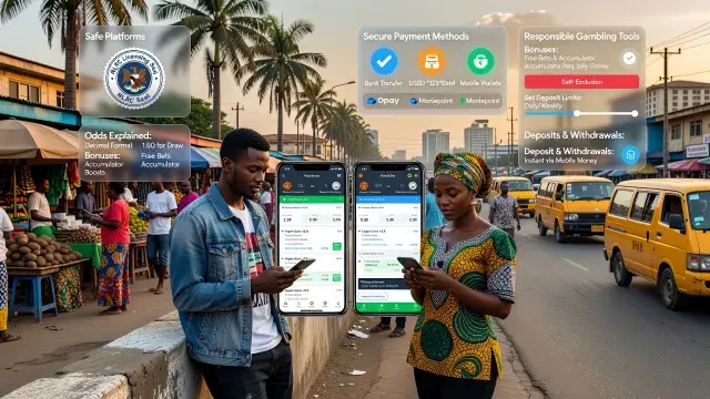 Online Betting Explained: How Sports Betting Works, Choosing Safe Platforms, Legalities in Nigeria, Odds, Bonuses, Deposits, Withdrawals, and Responsible Gambling