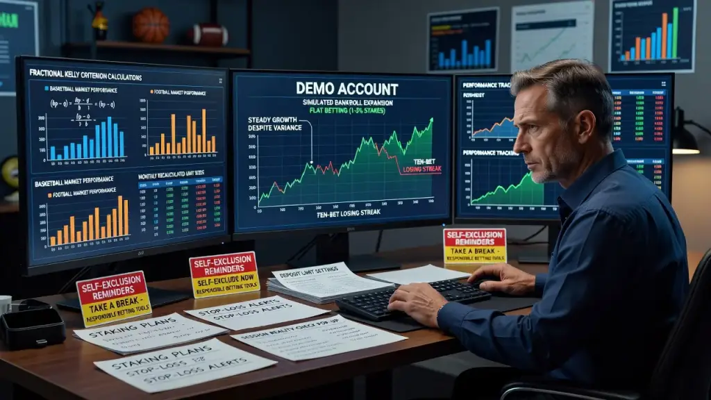 Money Management Strategies, Bankroll Expansion Tips, and Responsible Betting Tools: Building a Sports Betting Growth Strategy with a Demo Account